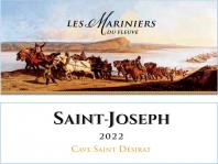 Visuel étiquette MAGNUM SAINT JOSEPH ROUGE LES MARINIERS Cave Saint Désirat