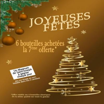 Visuel actualité In December the 7th free ! Cave Saint Désirat