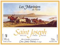 Visual bottle SAINT JOSEPH RED LES MARINIERS DU FLEUVE Saint Désirat Cellar