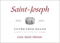 Visual bottle SAINT JOSEPH RED CUVEE COTE DIANE Saint Désirat Cellar