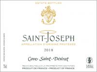 Visual bottle SAINT JOSEPH RED CUVEE TRADITION Saint Désirat Cellar