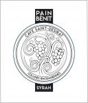 Visuel étiquette IGP des Collines Rhodaniennes ROUGE SYRAH PAIN BENIT Cave Saint Désirat