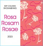 Visuel étiquette IGP DES COLLINES RHODANIENNES ROSE (Rosa, Rosam, Rosae) Cave Saint Désirat