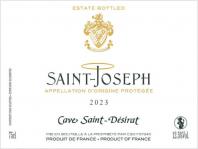 Visuel étiquette SAINT JOSEPH ROUGE CUVEE TRADITION Cave Saint Désirat