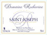 Visuel étiquette SAINT JOSEPH ROUGE DOMAINE ROCHEVINE Cave Saint Désirat