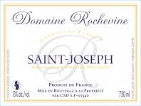Visuel étiquette SAINT JOSEPH ROUGE DOMAINE ROCHEVINE Cave Saint Désirat
