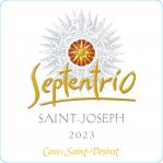 Visual bottle SAINT JOSEPH RED CUVEE SEPTENTRIO Saint Désirat Cellar