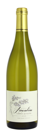 Visual bottle SAINT JOSEPH WHITE CUVEE AMENDINE Saint Désirat Cellar