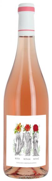 Visuel bouteille IGP DES COLLINES RHODANIENNES ROSE (Rosa, Rosam, Rosae) Cave Saint Désirat