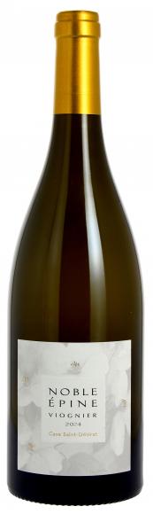 Visuel bouteille IGP Collines Rhodaniennes VIOGNIER BLANC NOBLE EPINE Cave Saint Désirat